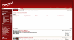 Desktop Screenshot of musikere.brugtgrej.dk